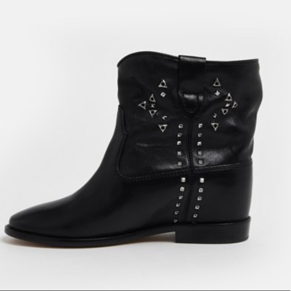 Isabel Marant Size 38 Hidden Wedge Boot - image 5